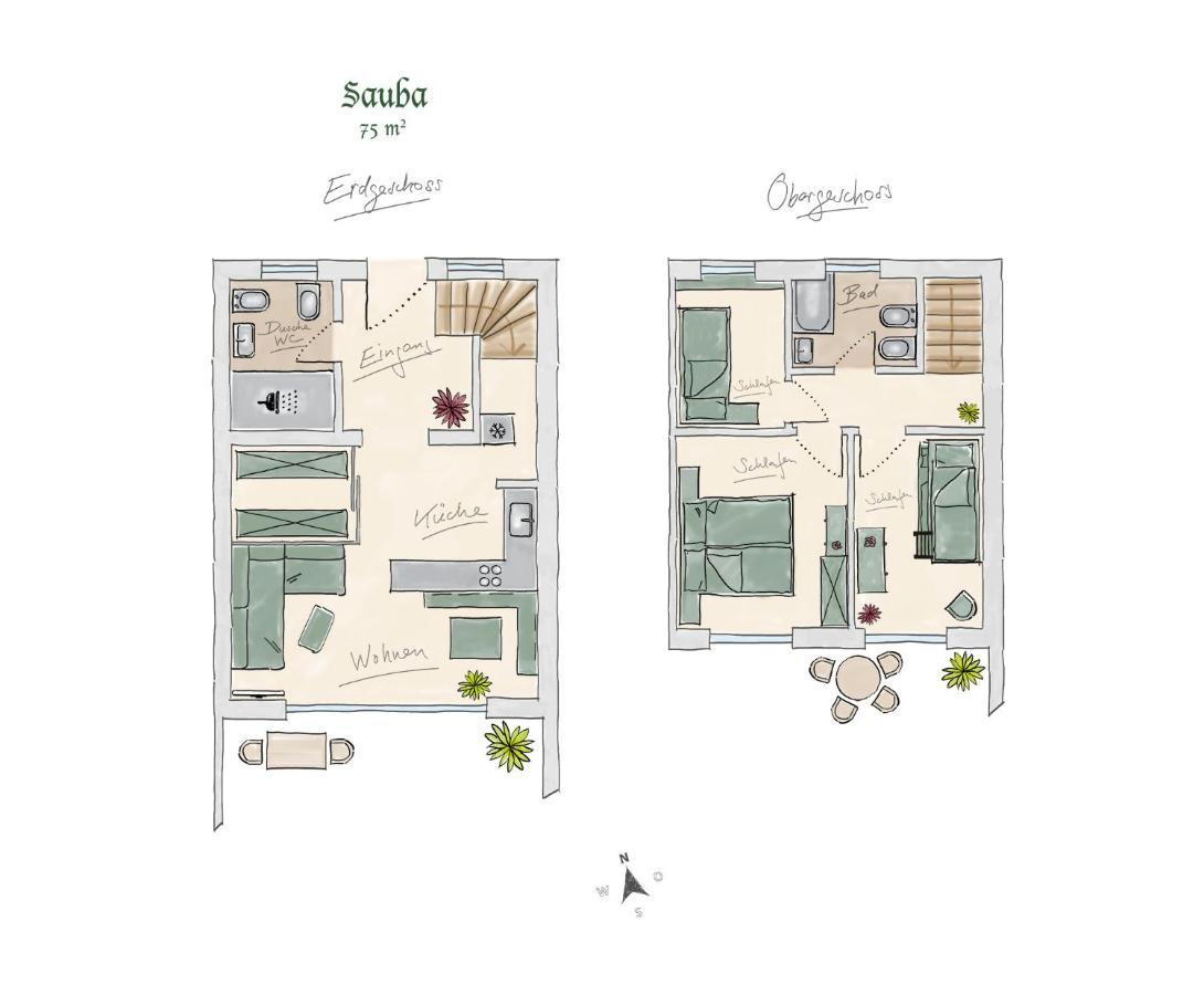 Ferienwohnungen "Zur Wally", Apartment Sauba Γκάρμις-Παρτενκίρχεν Εξωτερικό φωτογραφία